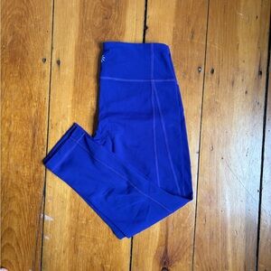 Athleta Bright Blue/Purple Performance Leggings